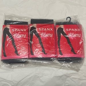3 pairs of NWT Spanx Tight End Tights, Size C